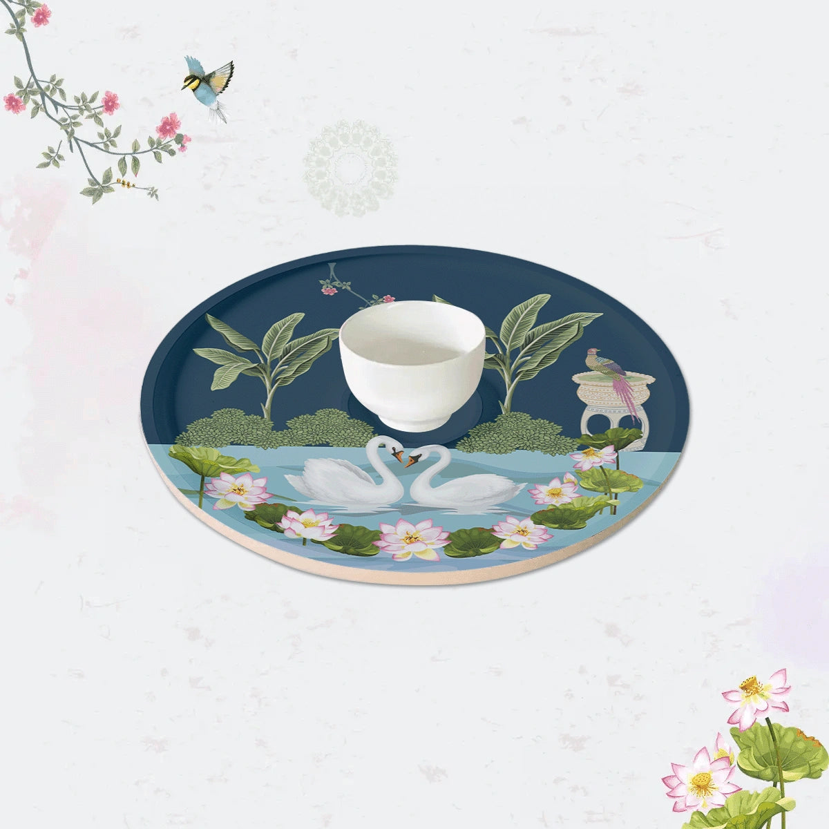 Hans Mahal Chip & Dip Servers, Serving Platters & Pizza Paddles